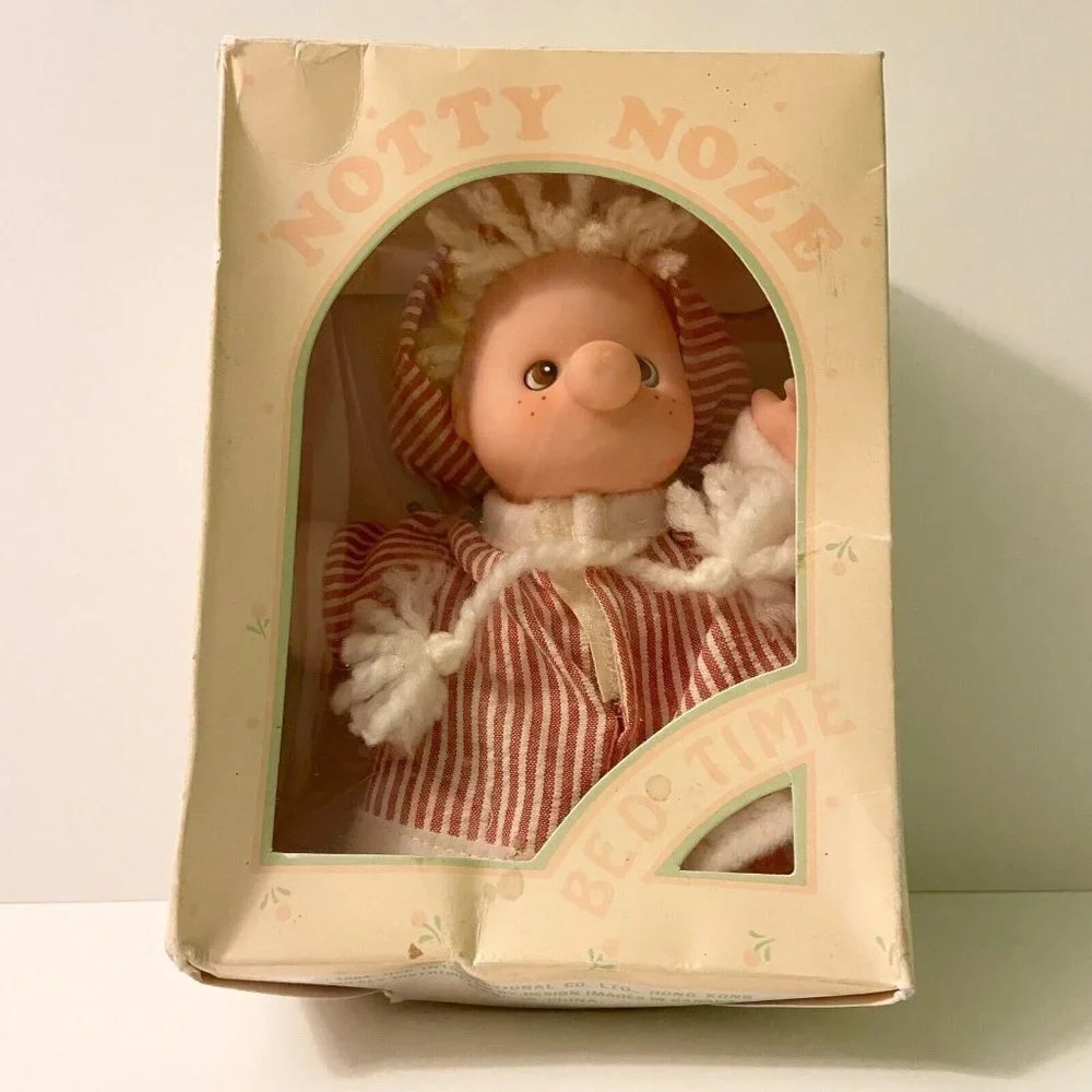 Vintage 1984  The Notty Noze Doll UCP International Hong Kong 5.5 Inch Doll